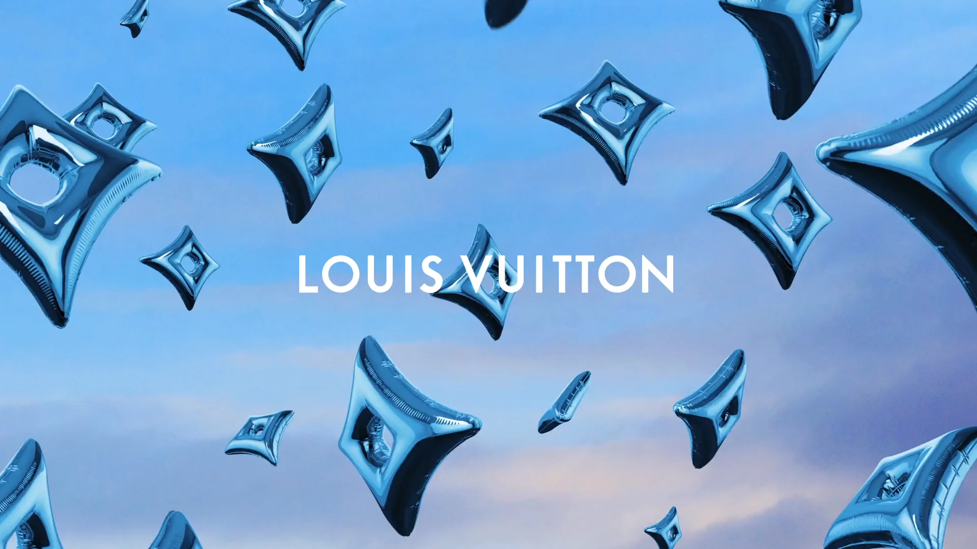 New Louis Vuitton, blue louis vuitton aesthetic HD phone wallpaper