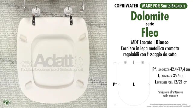  catalogo sedili per wc DOLOMITE – 🚽COPRIWATER  Sedili e tavolette  wc / 📢Pronta consegna 📢sconti listino 📢offerte settimanali