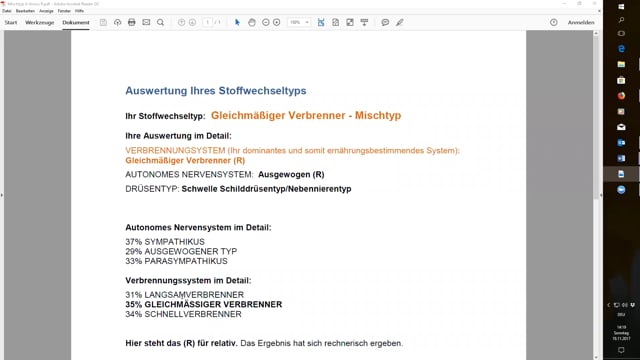 Mischtyp - Unterschied zwischen A und R