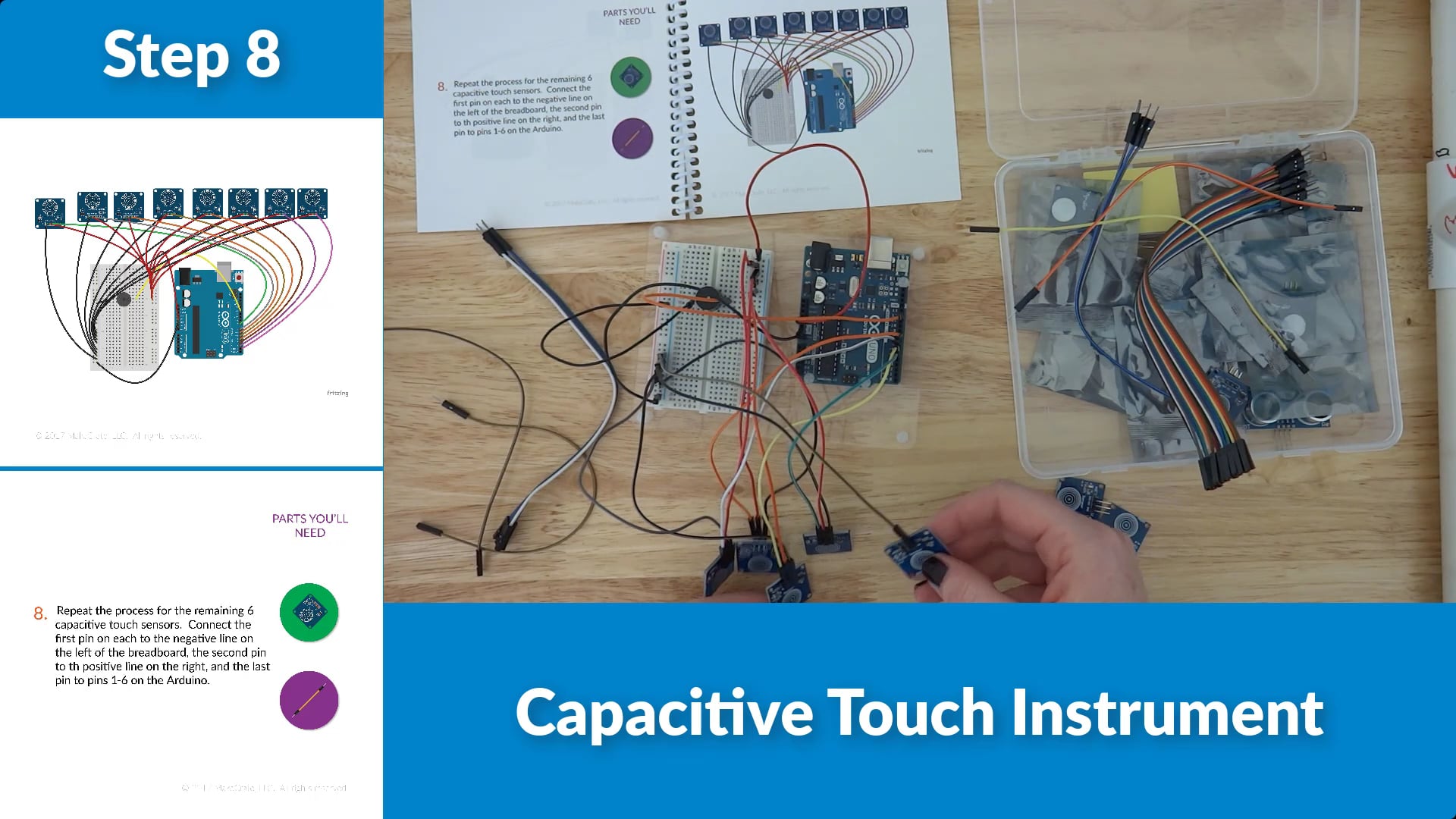 Capacitive Touch Instrument Build Video on Vimeo
