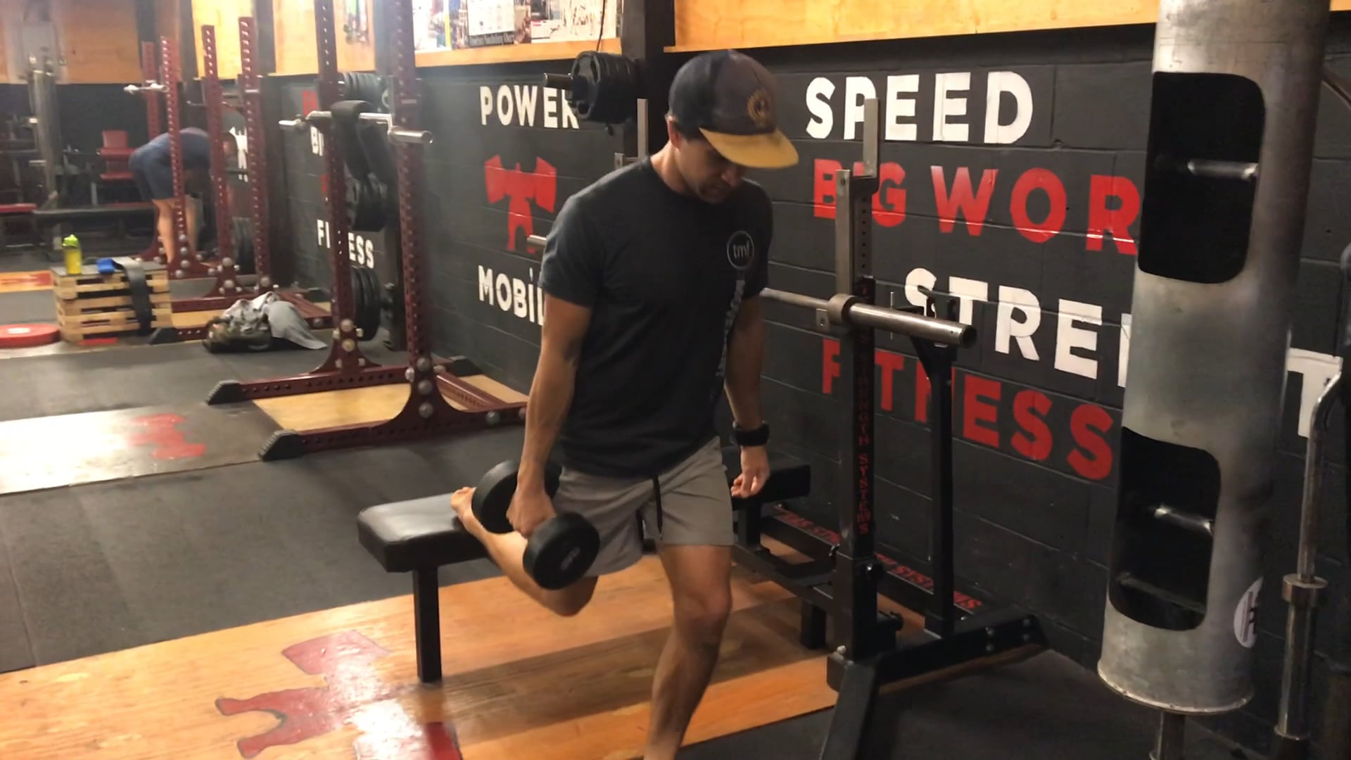 Offset Loaded Split Squat on Vimeo