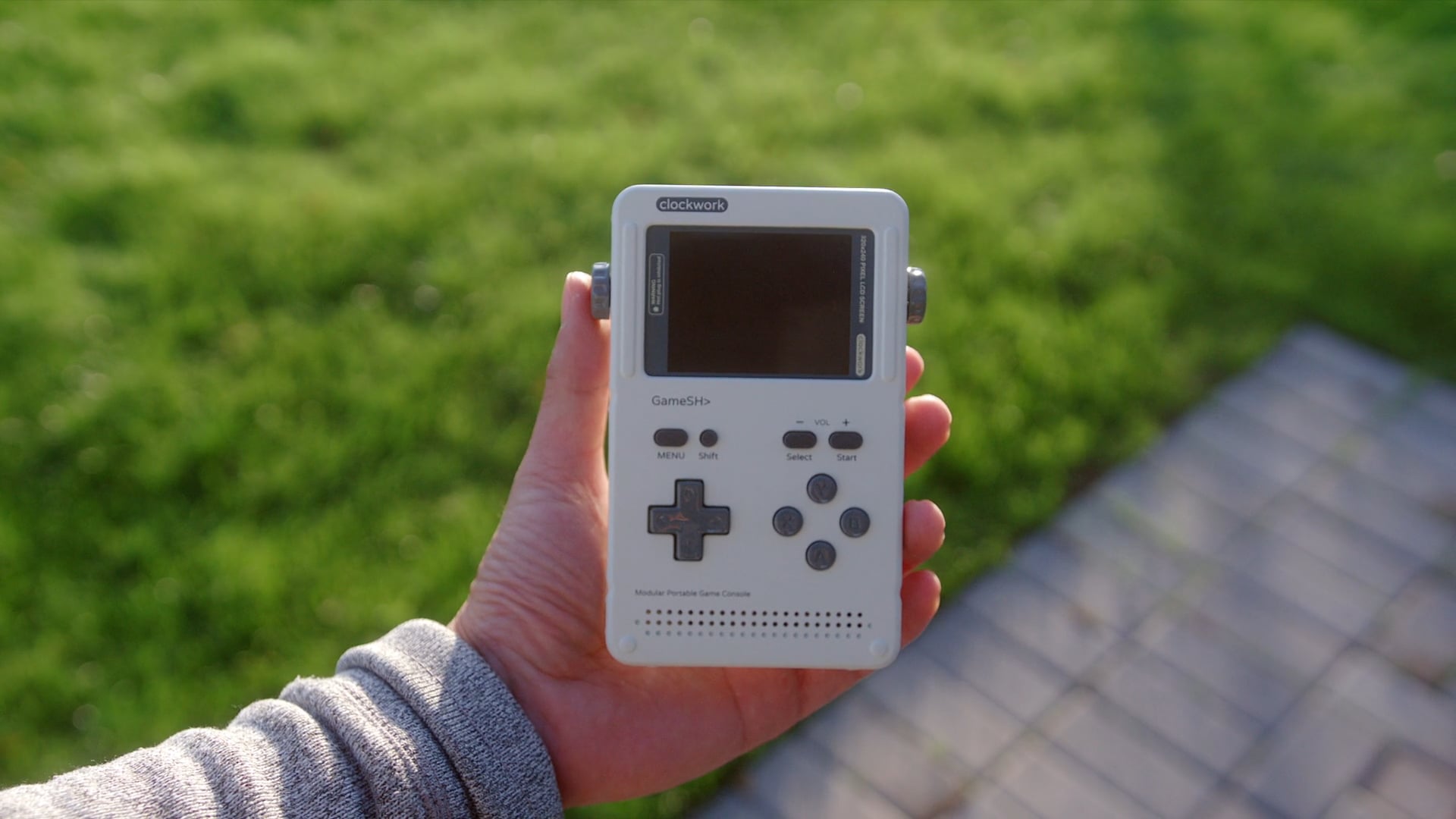 Gameshell: Open Source Retro Gaming & STEM Portable Console on Vimeo