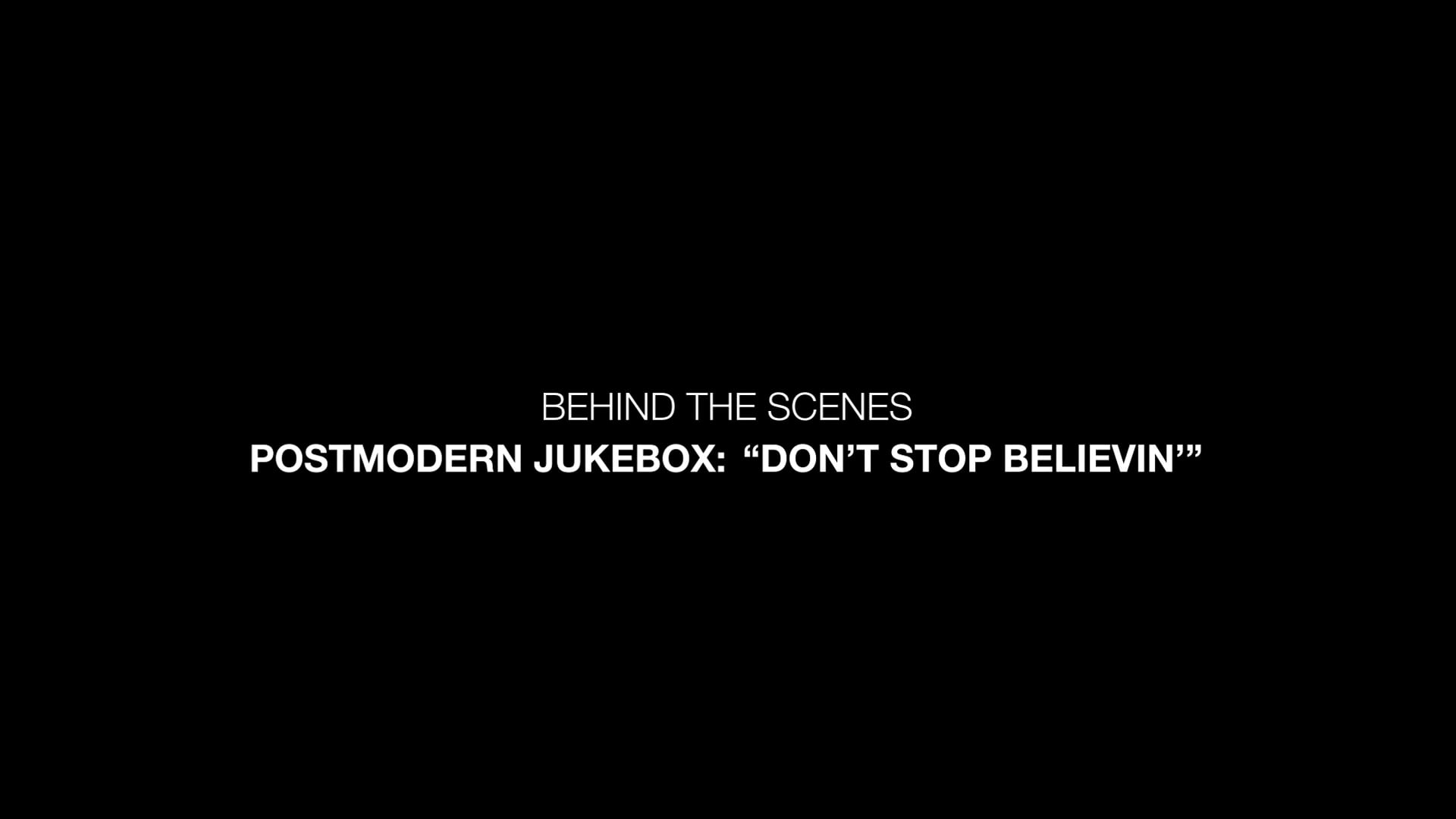 POSTMODERN JUKEBOX BEHIND THE SCENES
