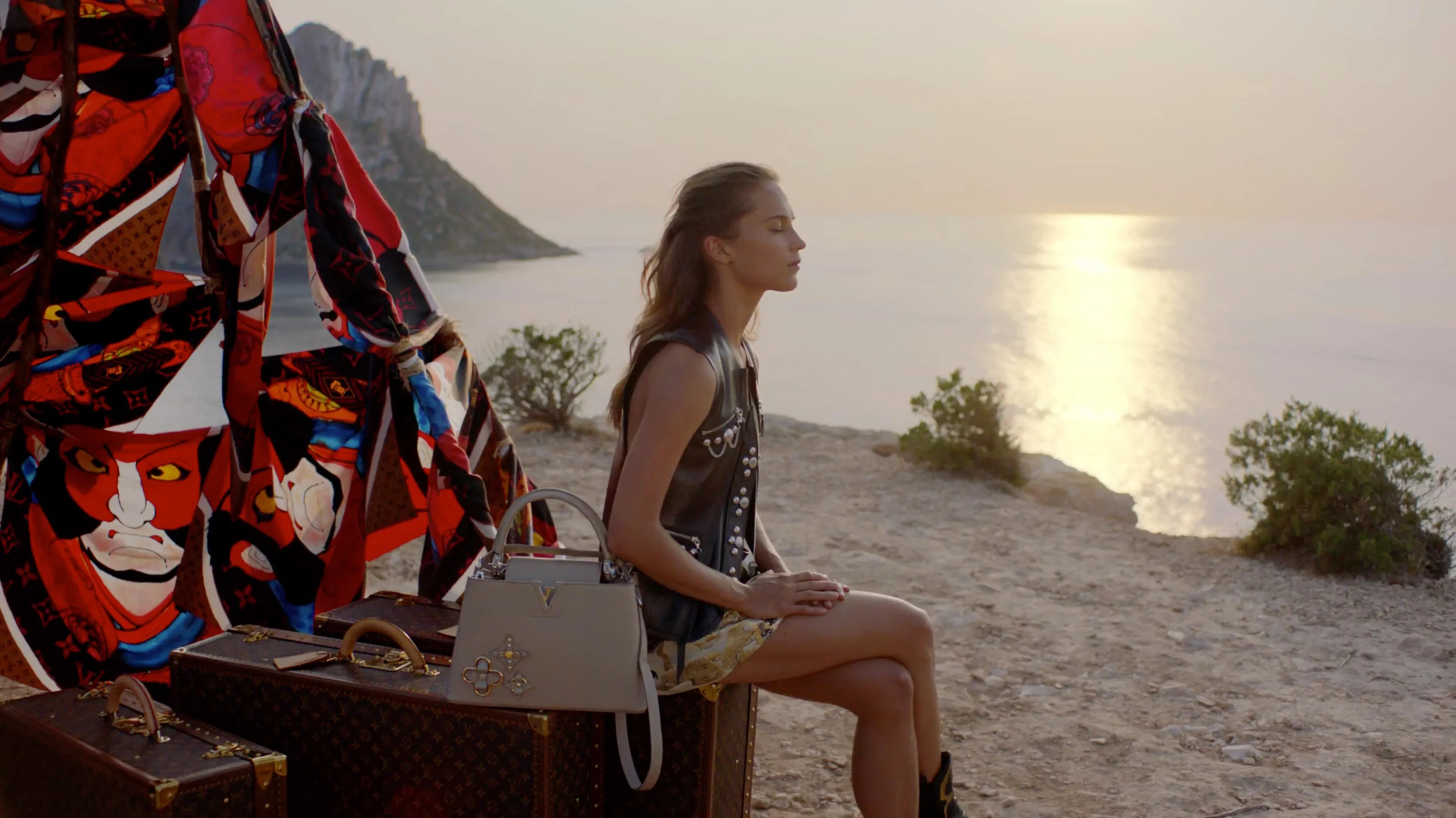 Alicia Vikander & Louis Vuitton inspired by Ibiza