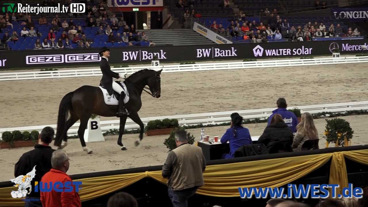 iWEST Dressurcup 2017, Finale German Masters Stuttgart - www.iWEST.de