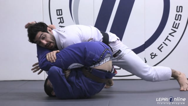 Escape from the Mounted Armbar and Leg Drag