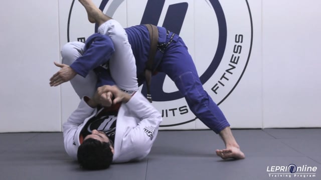 Armbar when an Opponent Attempts to Cross Choke from Inside the Closed Guard