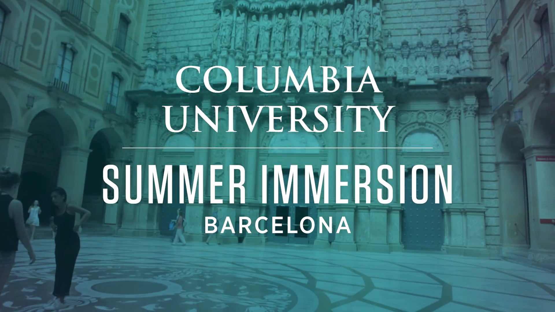 Columbia University: Summer Immersion: Barcelona