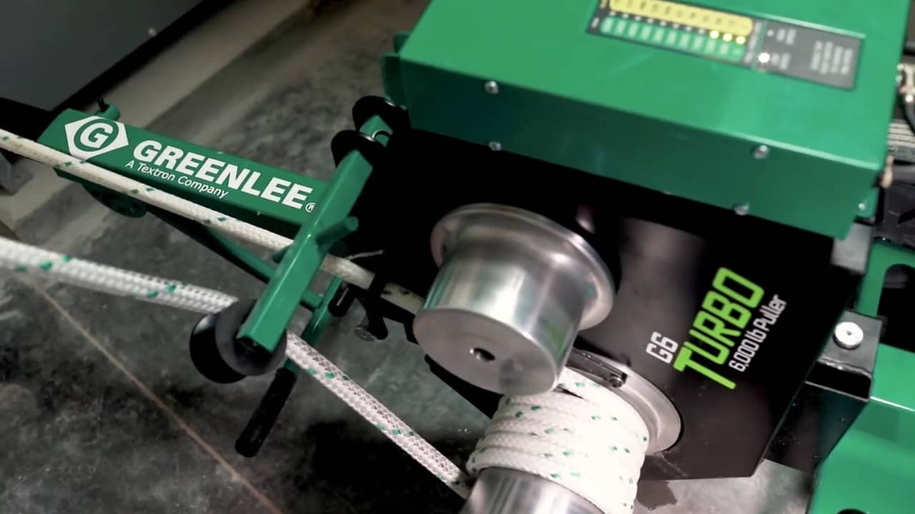 Greenlee G6 Turbo™ Puller on Vimeo