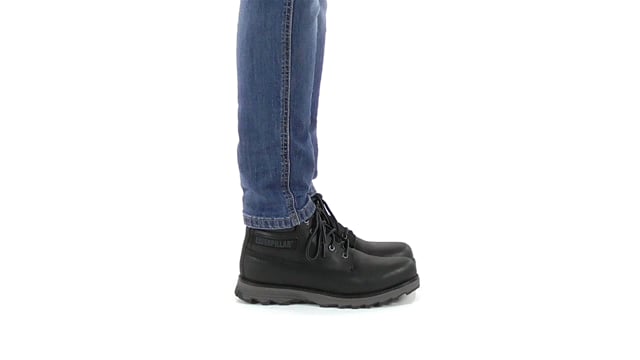 Caterpillar CAT Footwear Caterpillar Founder Leather Everyday Ankle Boots in Black for Men