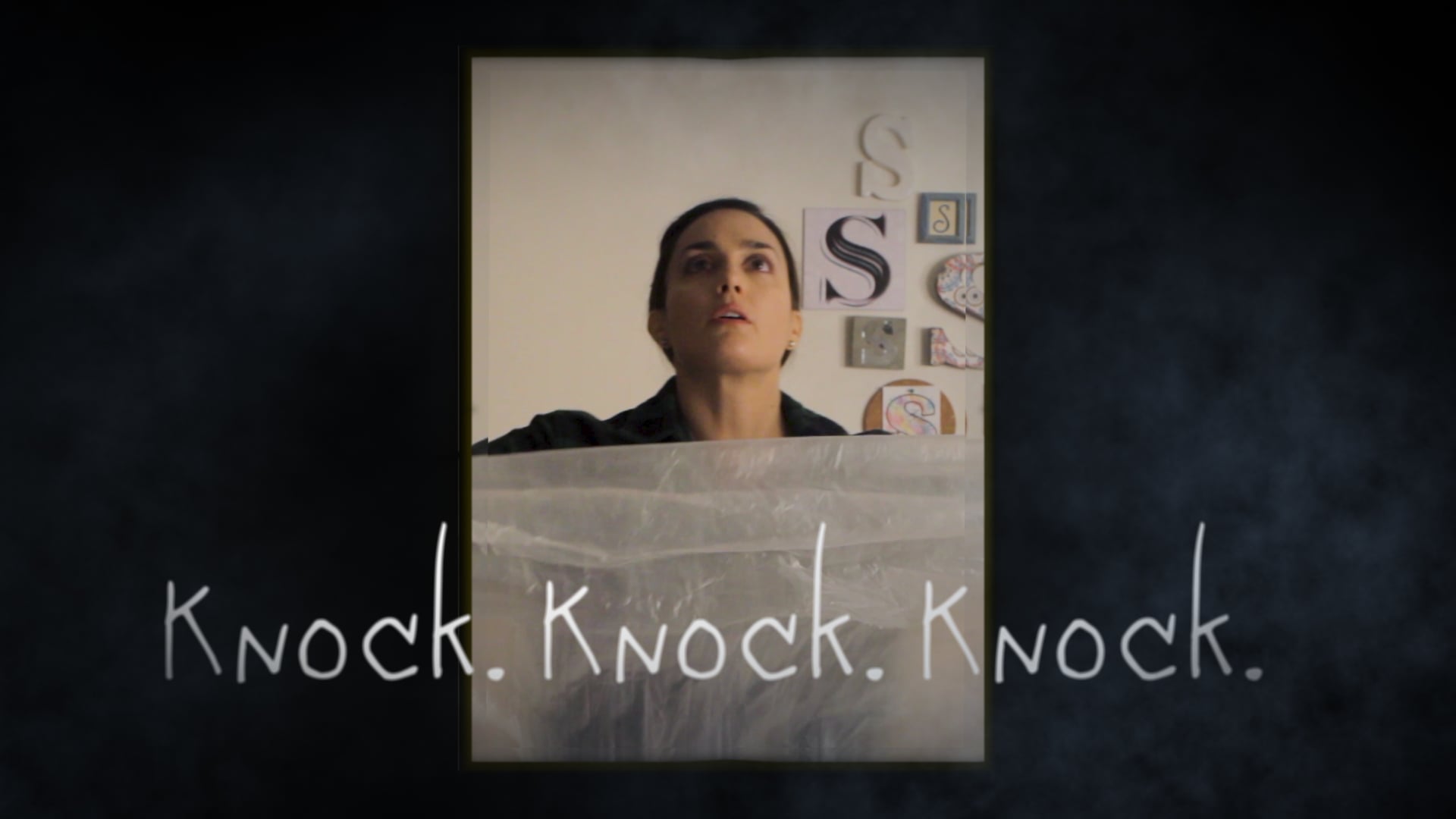 Knock. Knock. Knock.