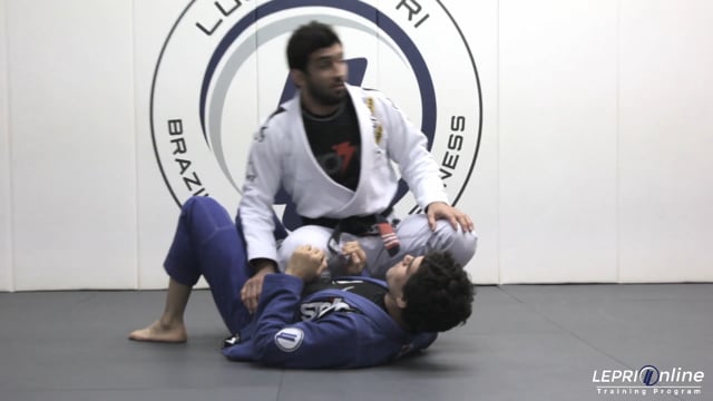 Hip Toss to Knee on Belly