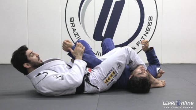 Armbar from Knee on Belly