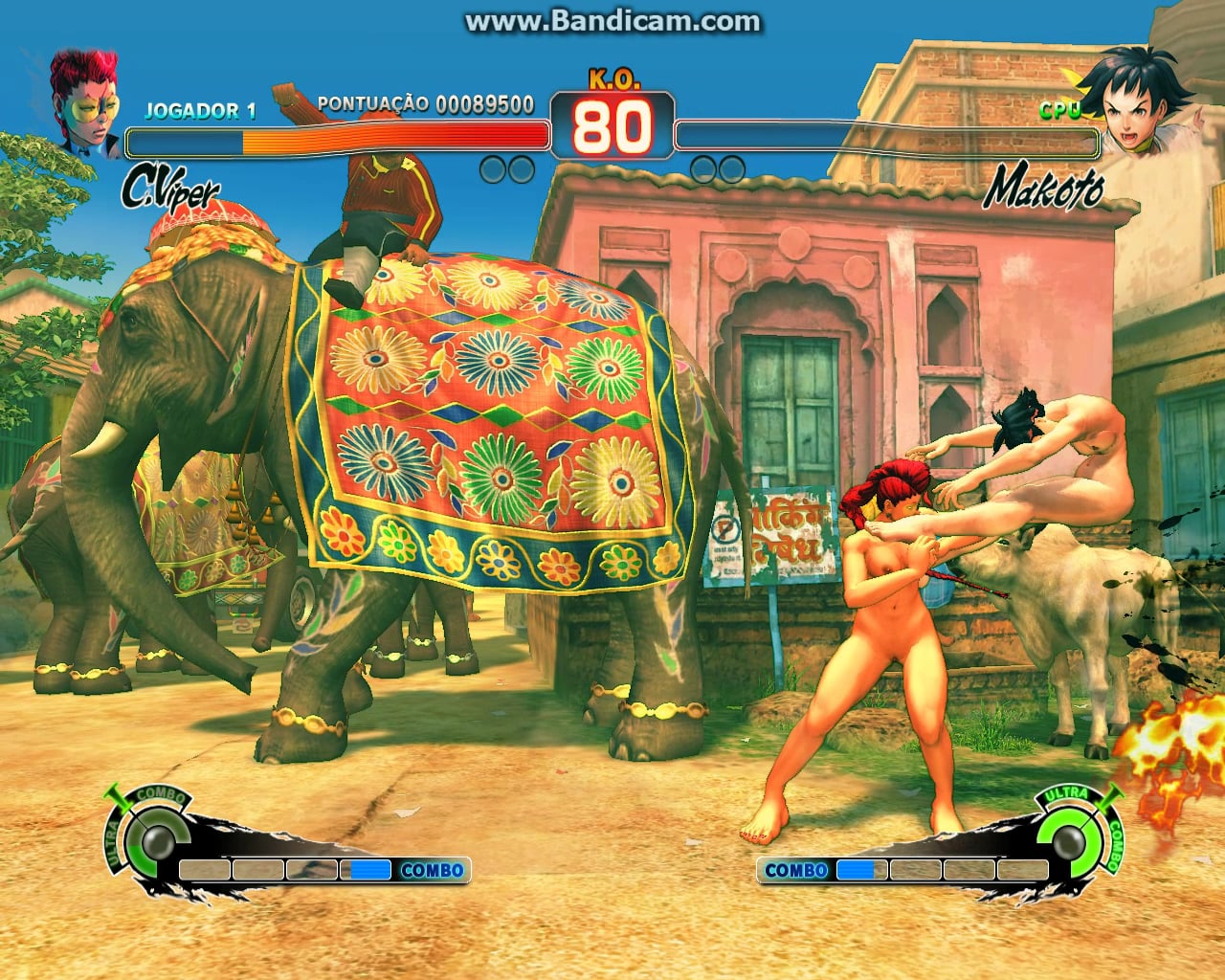 Ultra Street Fighter IV nude mod