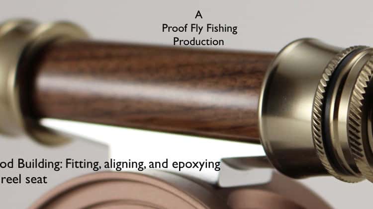 Rod Building: Installing and aligning a reel seat on Vimeo