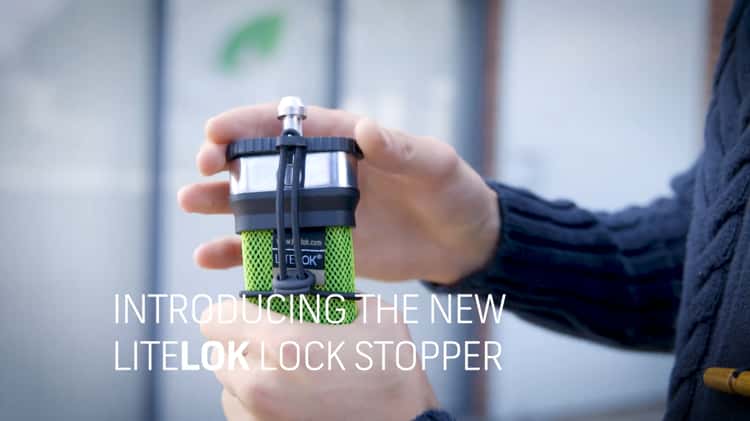 LITELOK Gold Wearable Lock Stopper demonstration