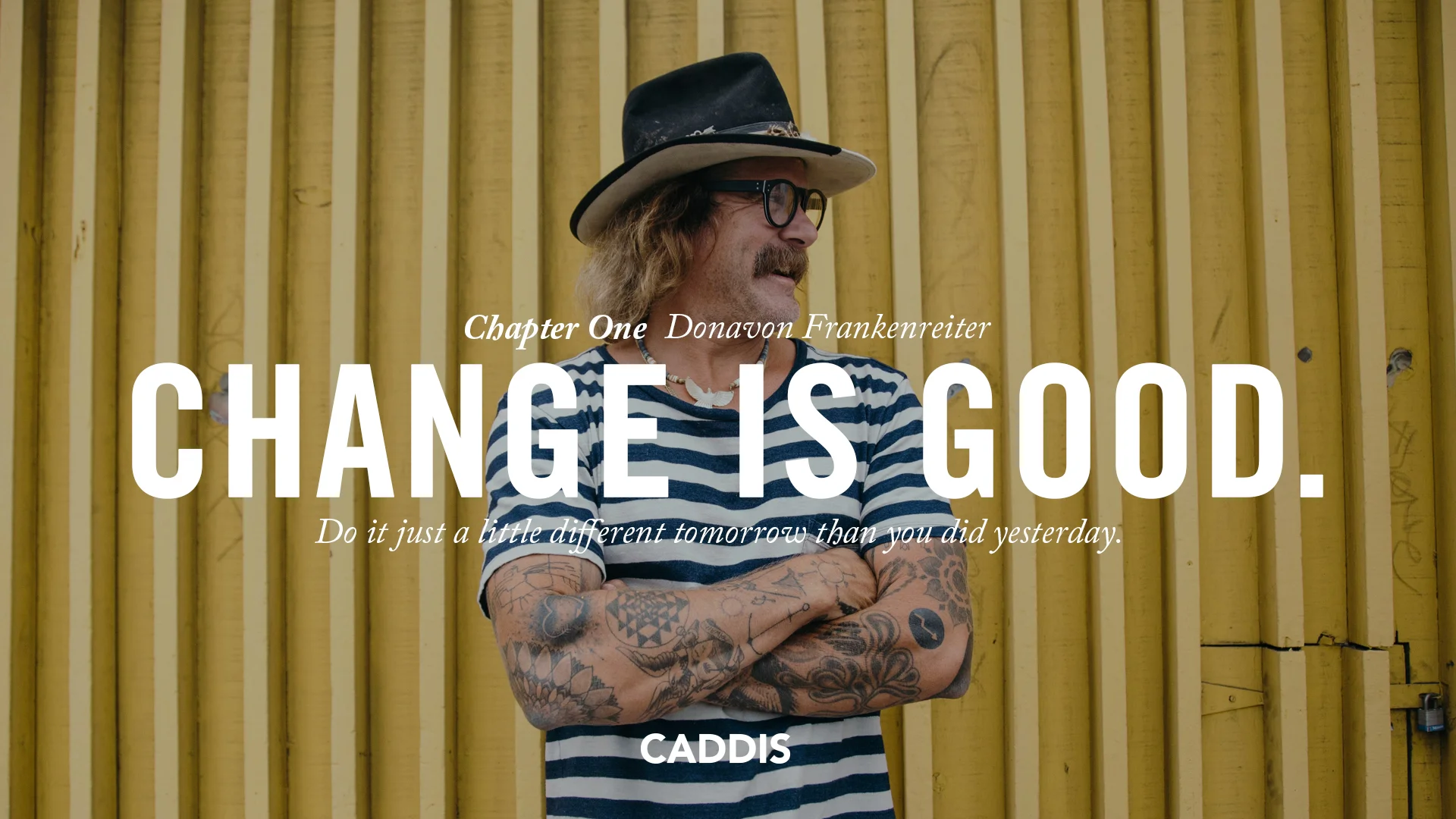 Donavon Frankenreiter Change is Good | Caddis Life Donavon Frankenreiter Change is Good | Caddis Life