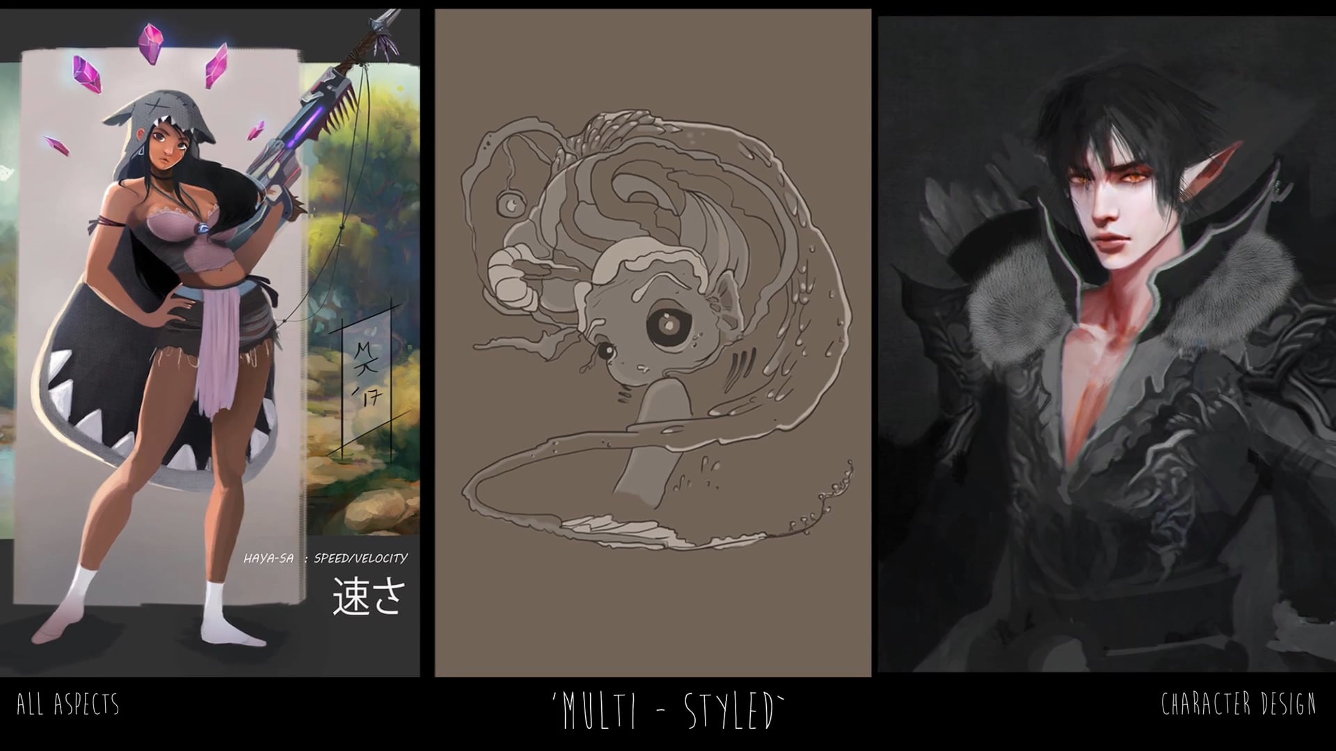 Michelle Kao Vis Dev & Concept Art Reel 2017