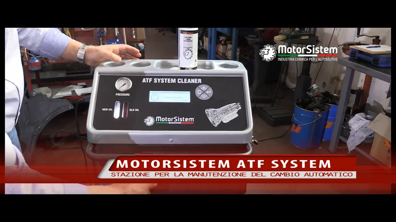 Stazione Automatica per Cambio Olio Cambio Automatico ATF SYSTEM CLEANER on  Vimeo