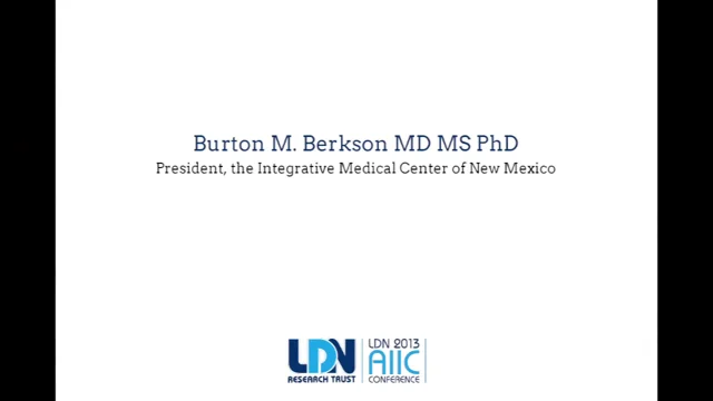 Dr Burton Berkson Cancers and Autoimmune Disease