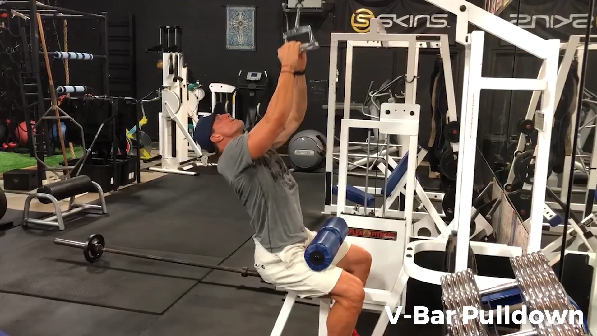 Cable v bar discount pulldown