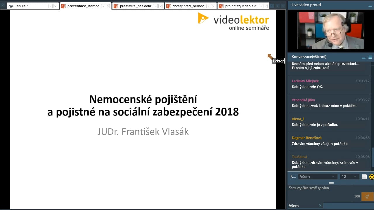 Nemocenské pojištění a pojistné na sociální zabezpečení 2018