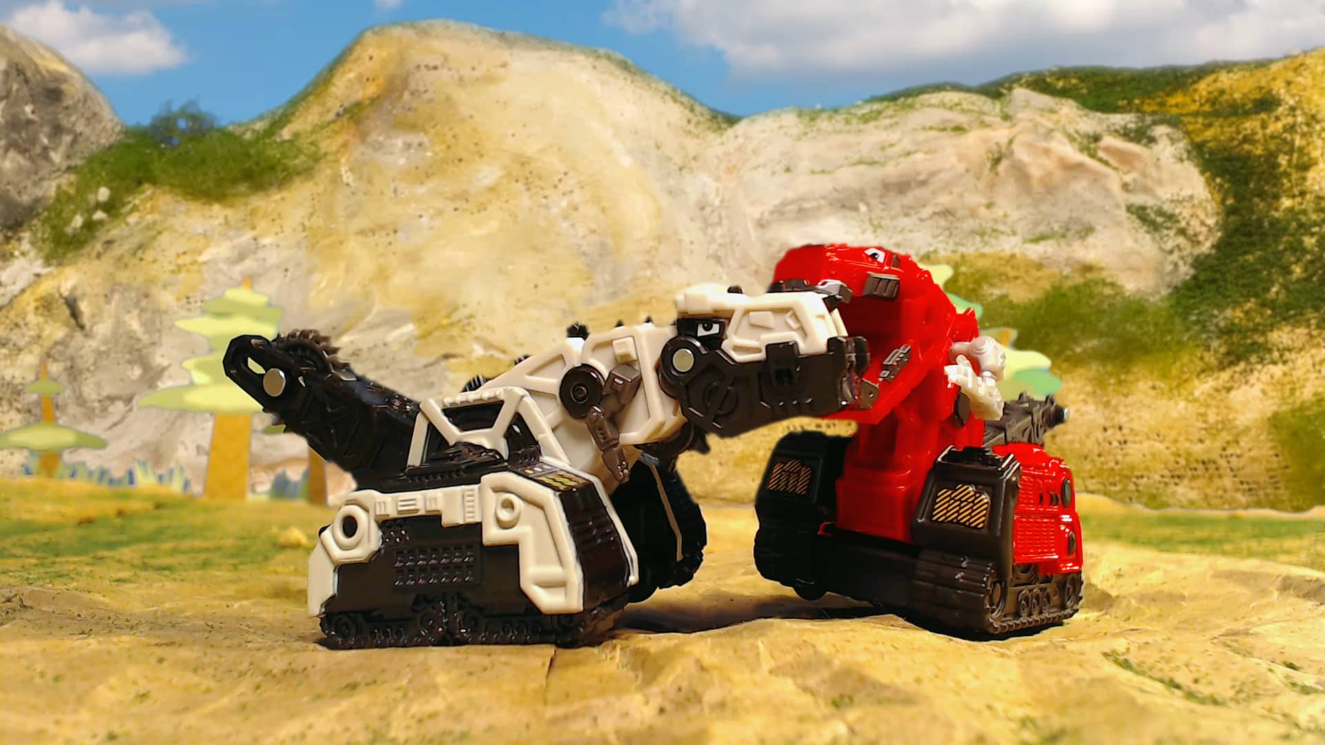 Netflix's Dinotrux vs. D-Structs - Zach Macias on Vimeo