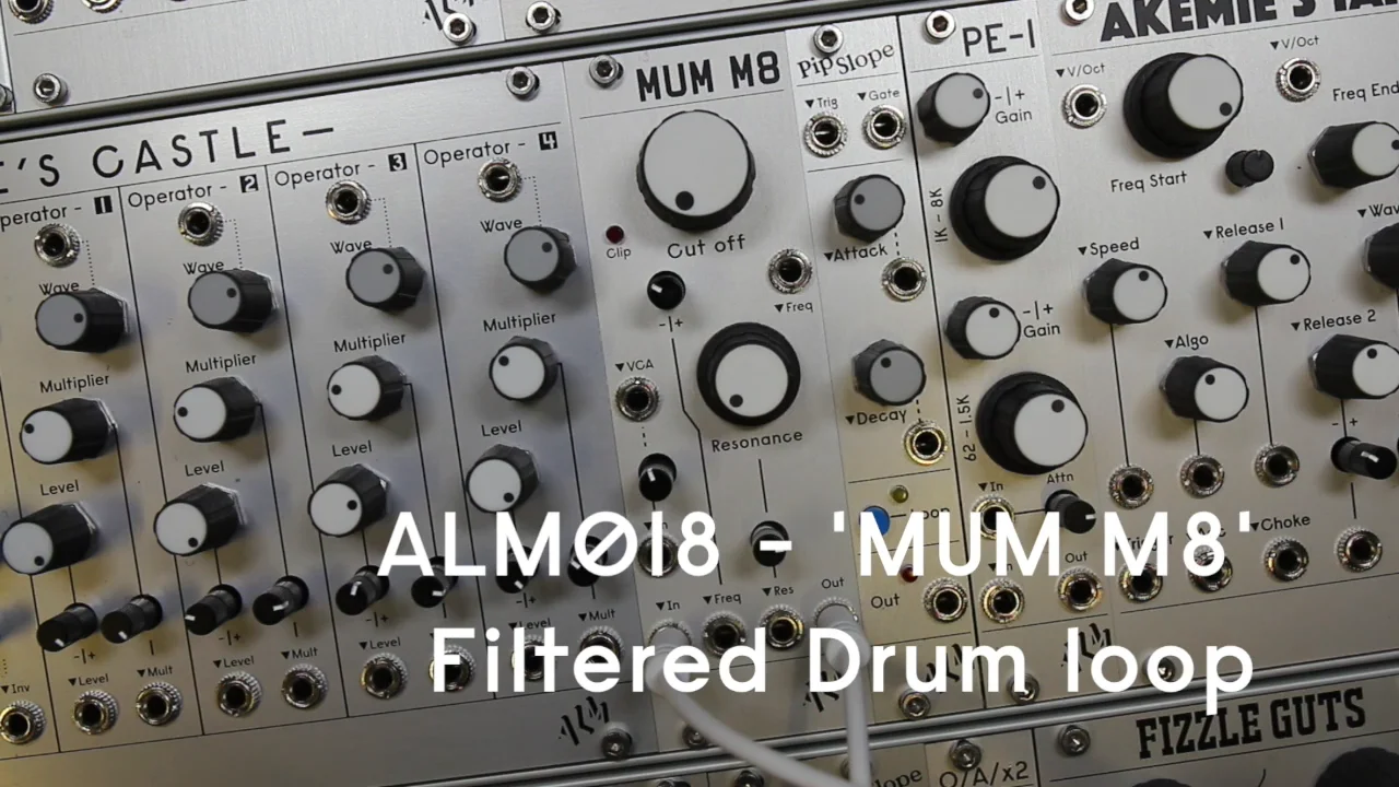 ALM Busy Circuits MCFx2:Dual State Variable Filter First