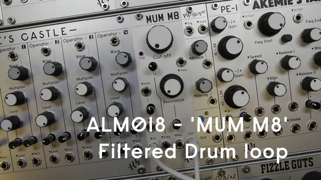 ALM018 - 'MUM M8' - Drums processing