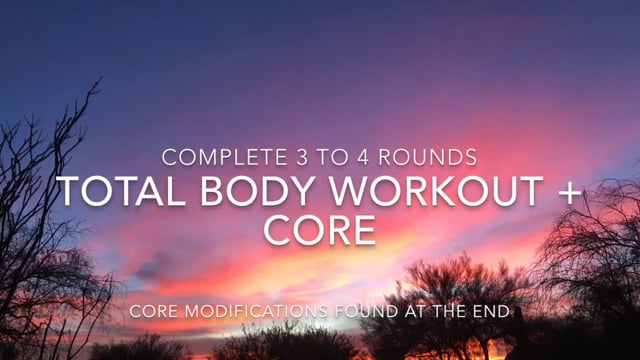 Total Body Workout + Core, Sampler
