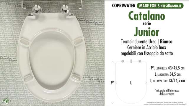 COPRIWATER per wc JUNIOR. CATALANO. Ricambio DEDICATO. Economico   online!