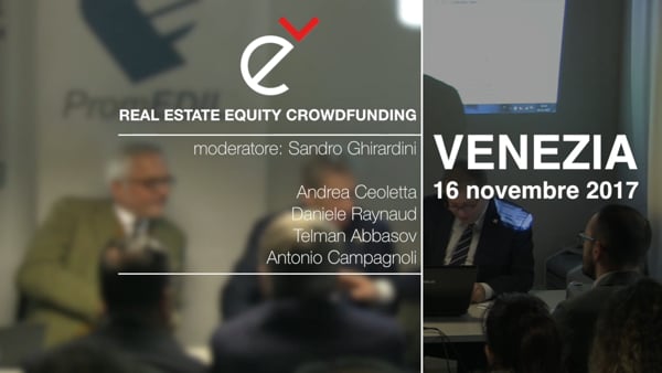 Real Estate Equity Crowdfunding Esperienze internazionali, novità normative, prospettive (seconda parte)