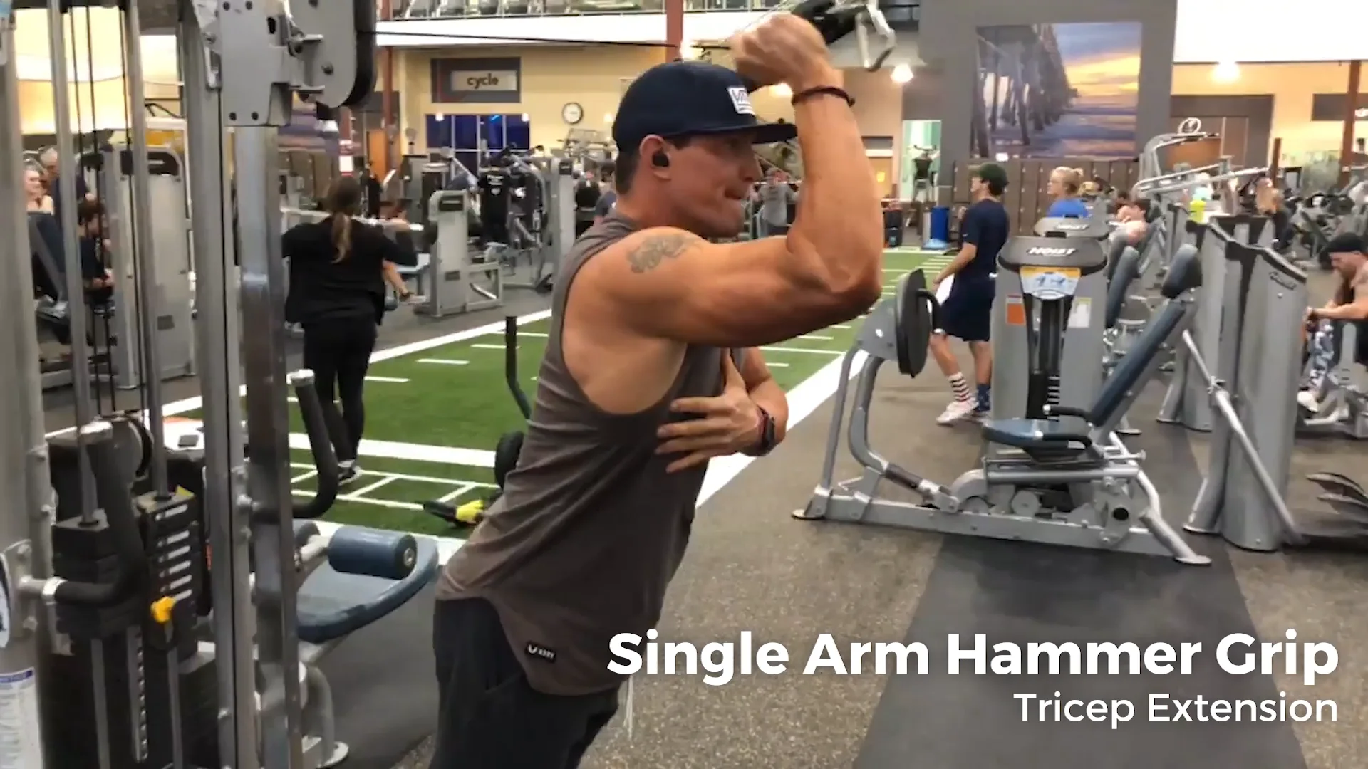 Arm tricep extension hot sale