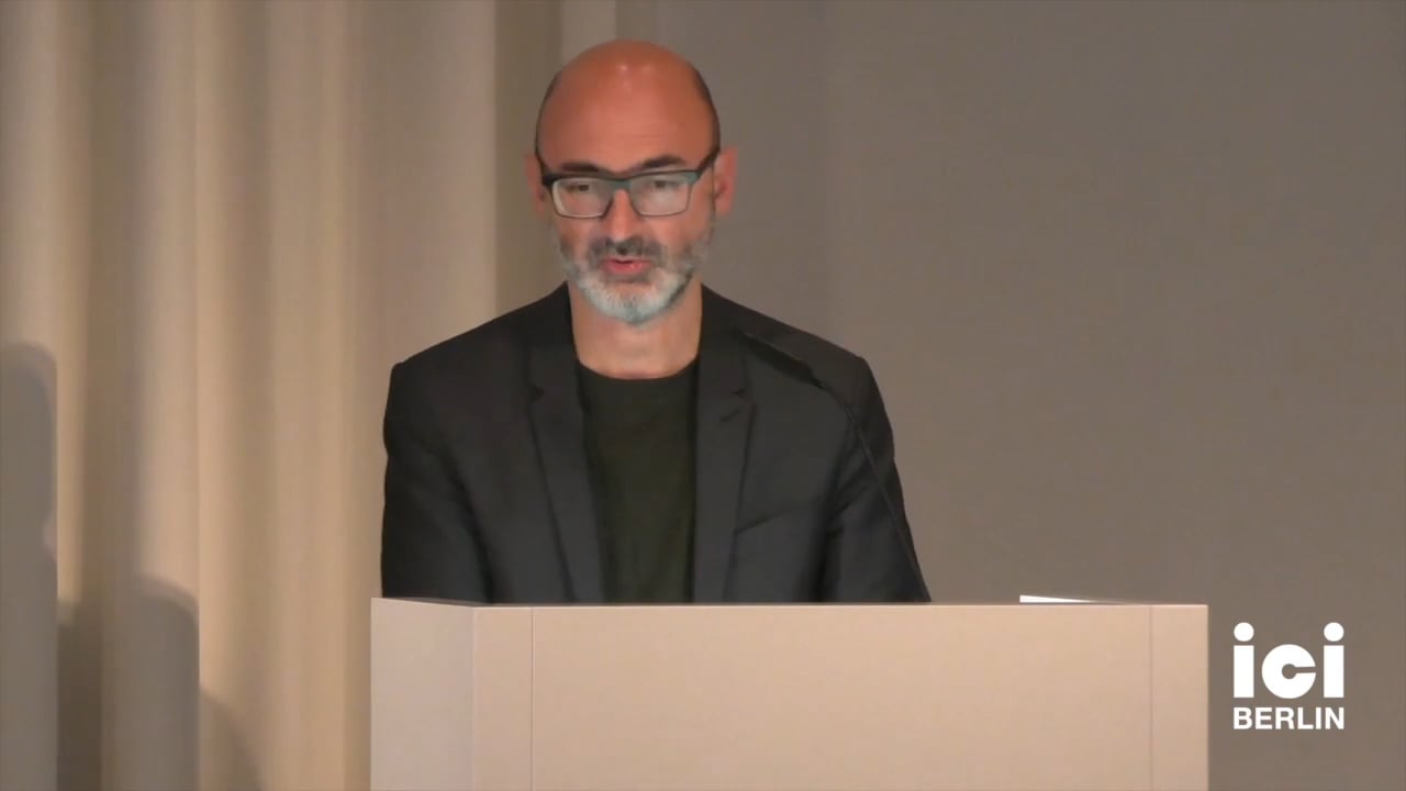 Talk by Oliver Marchart