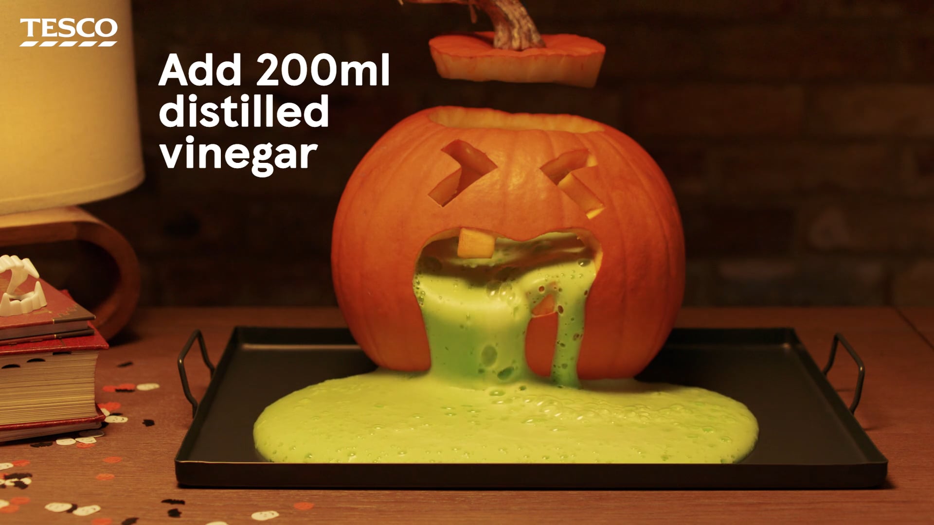 Tesco Halloween Puking Pumpkin on Vimeo