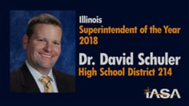 2018 Illinois Superintendent of the Year