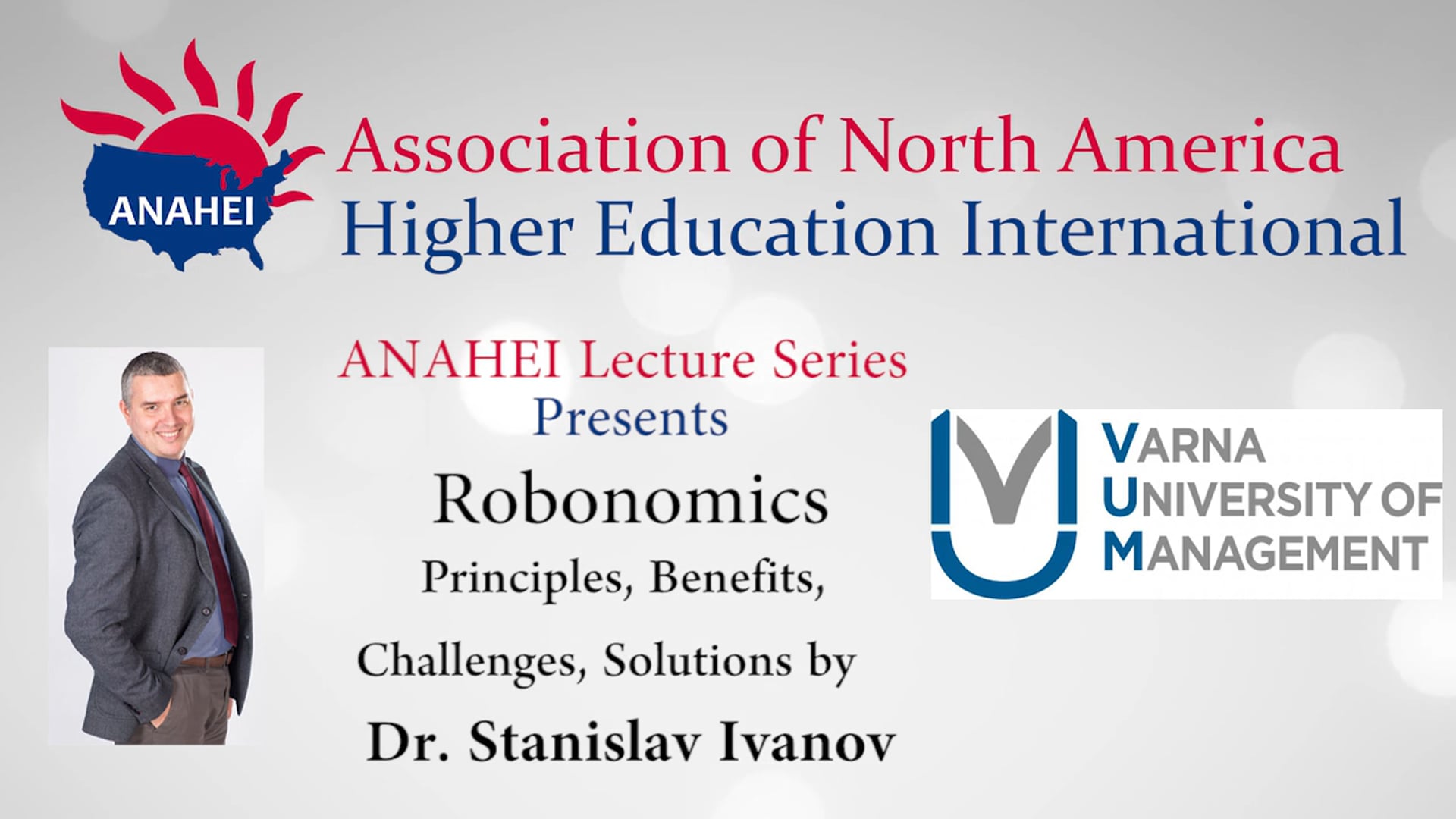 ANAHEI Lecture Series: Dr. Stanislav Ivanov