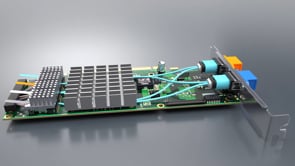 PCIe-Over-Fiber Adaptor Card (Samtec PCOA Series)