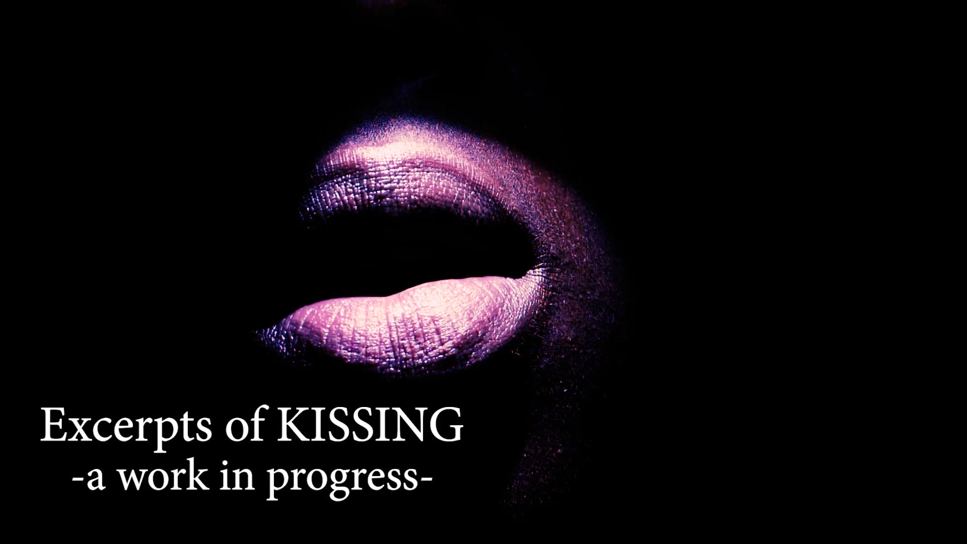 The Kissing Project - "Excerpts"