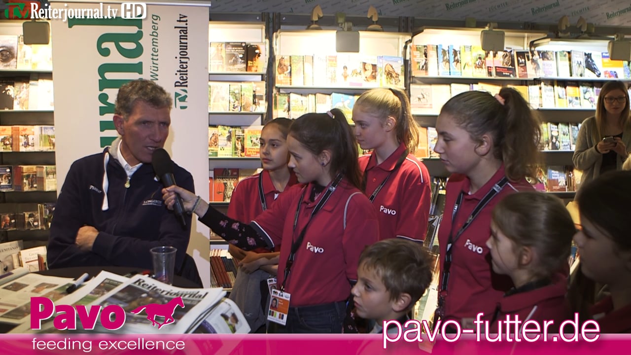 Reiterjournal Kids Reporter bei den Stuttgart German Masters 2017 - präsentiert von PAVO www.pavo-futter.de