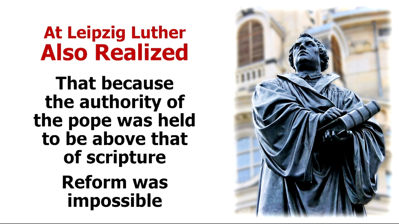 Luther's New Theology and His Great Breakthrough