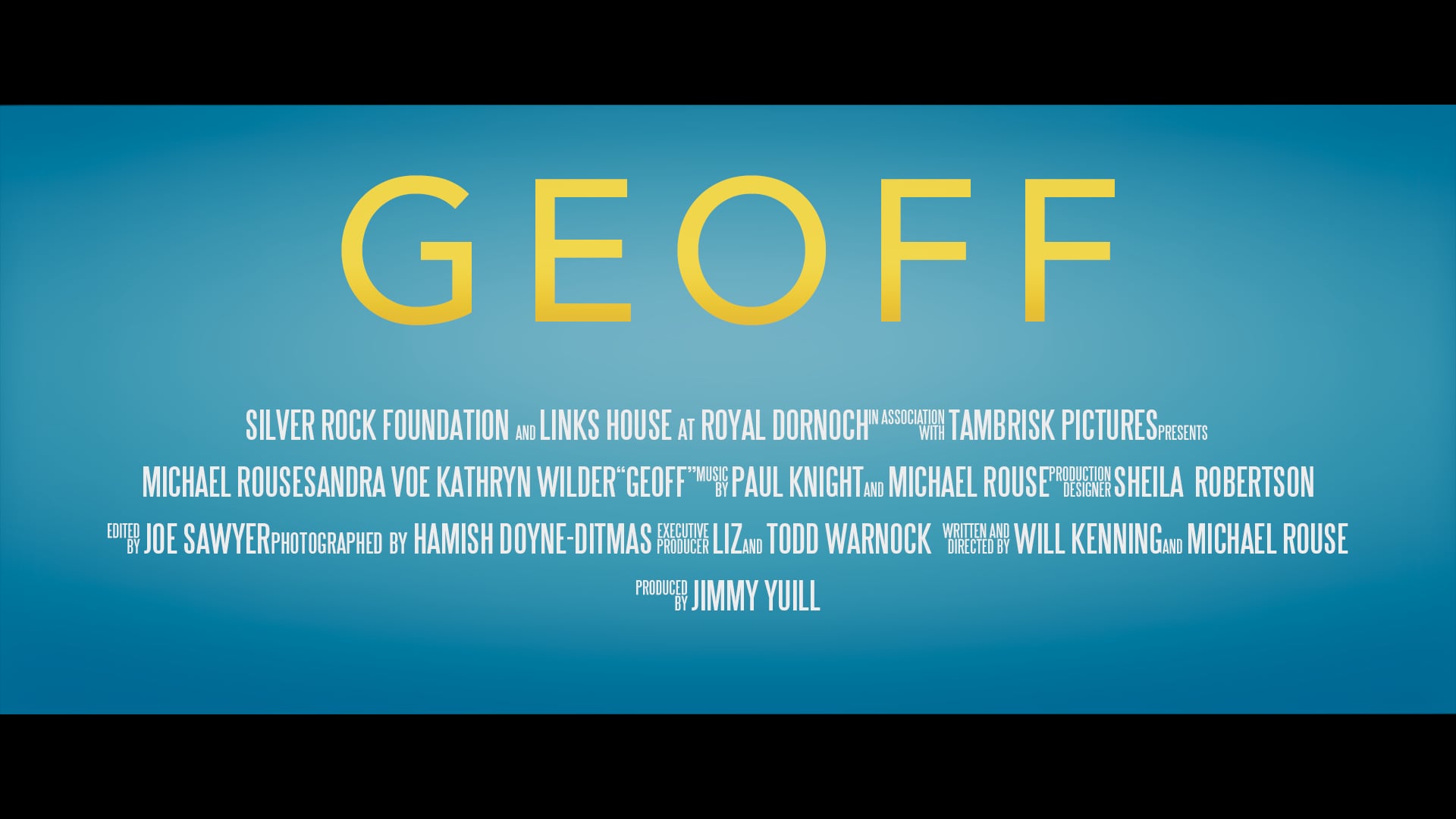 Geoff Official Trailer