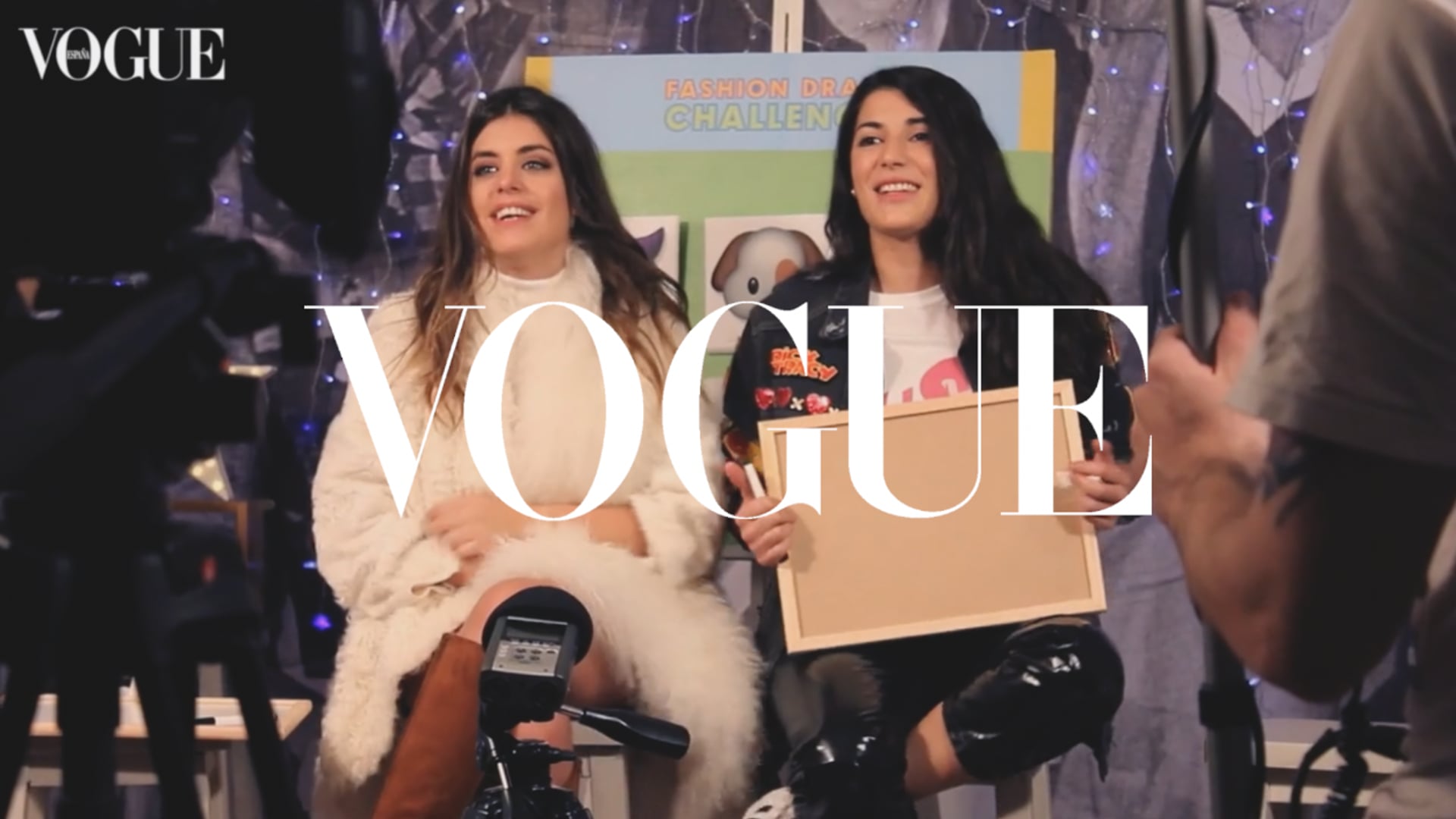 VOGUE Spain - Fashion Drama Making Of con Dulceida y Alba (vídeo: Leire Garmendia)
