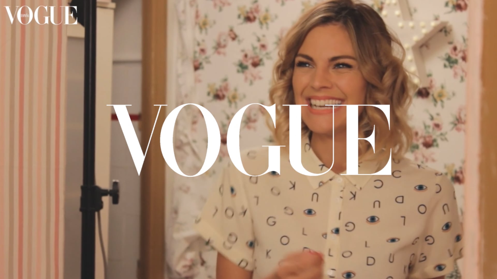 VOGUE Spain - Fashion Drama Making Of con Amaia Salamanca (vídeo: Leire Garmendia)