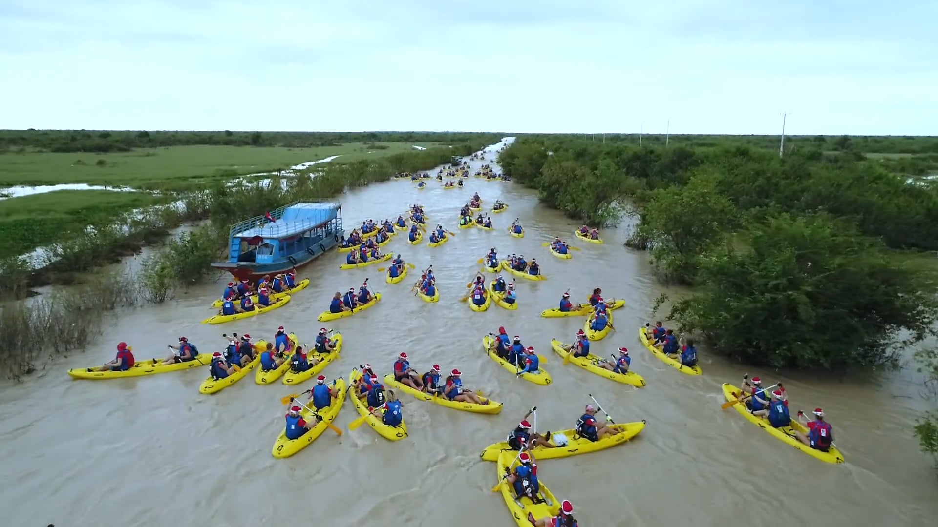 J2 : Canoe- RAID AMAZONES 2017