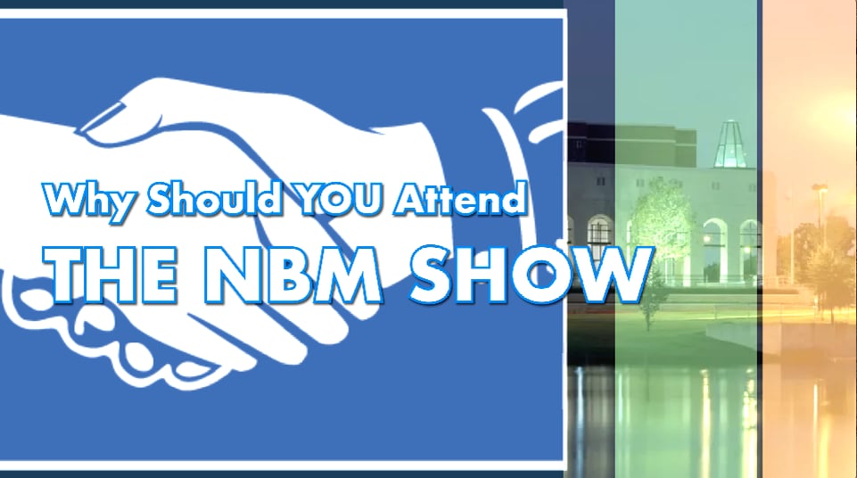 Why Should You Attend THE NBM SHOW in Arlington? on Vimeo