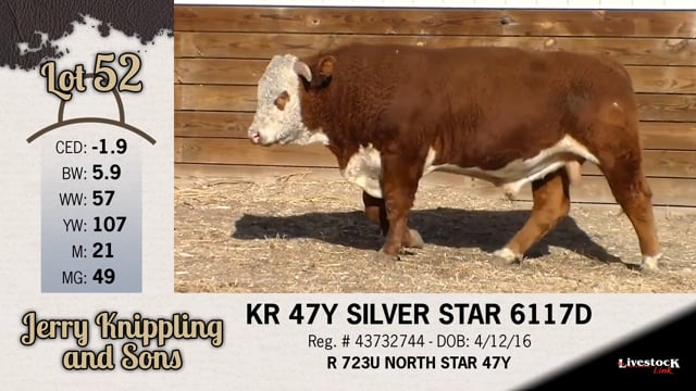 Lot #52 - KR 47Y SILVER STAR 6117D