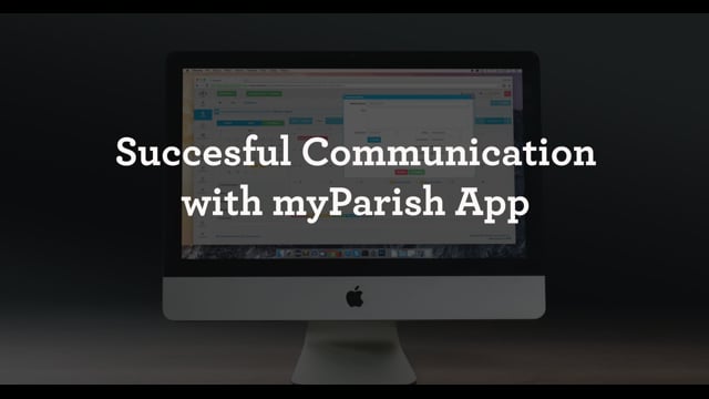 Successful Communication with myParish App
