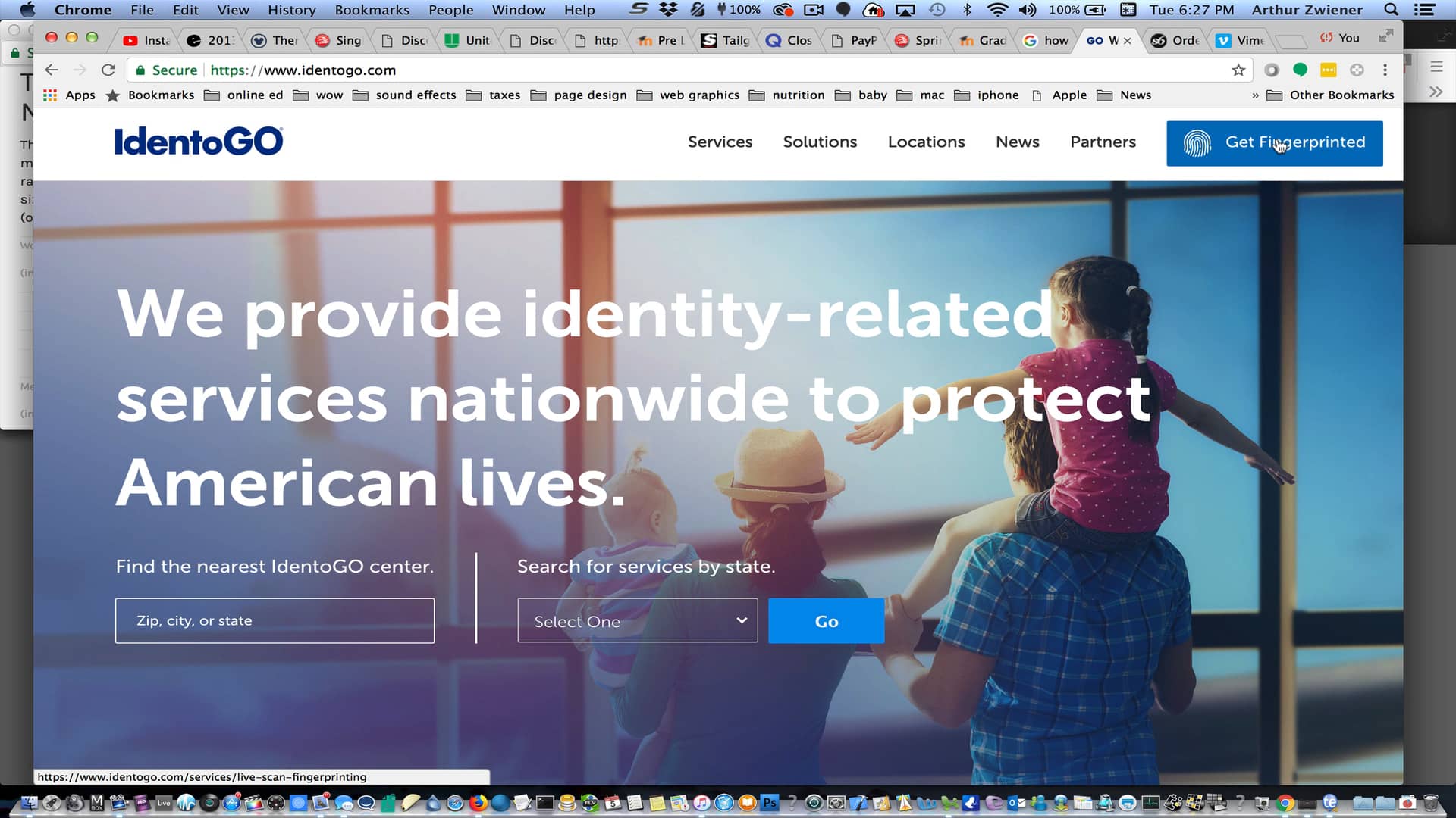 How to schedule your background check on the Identogo web site from