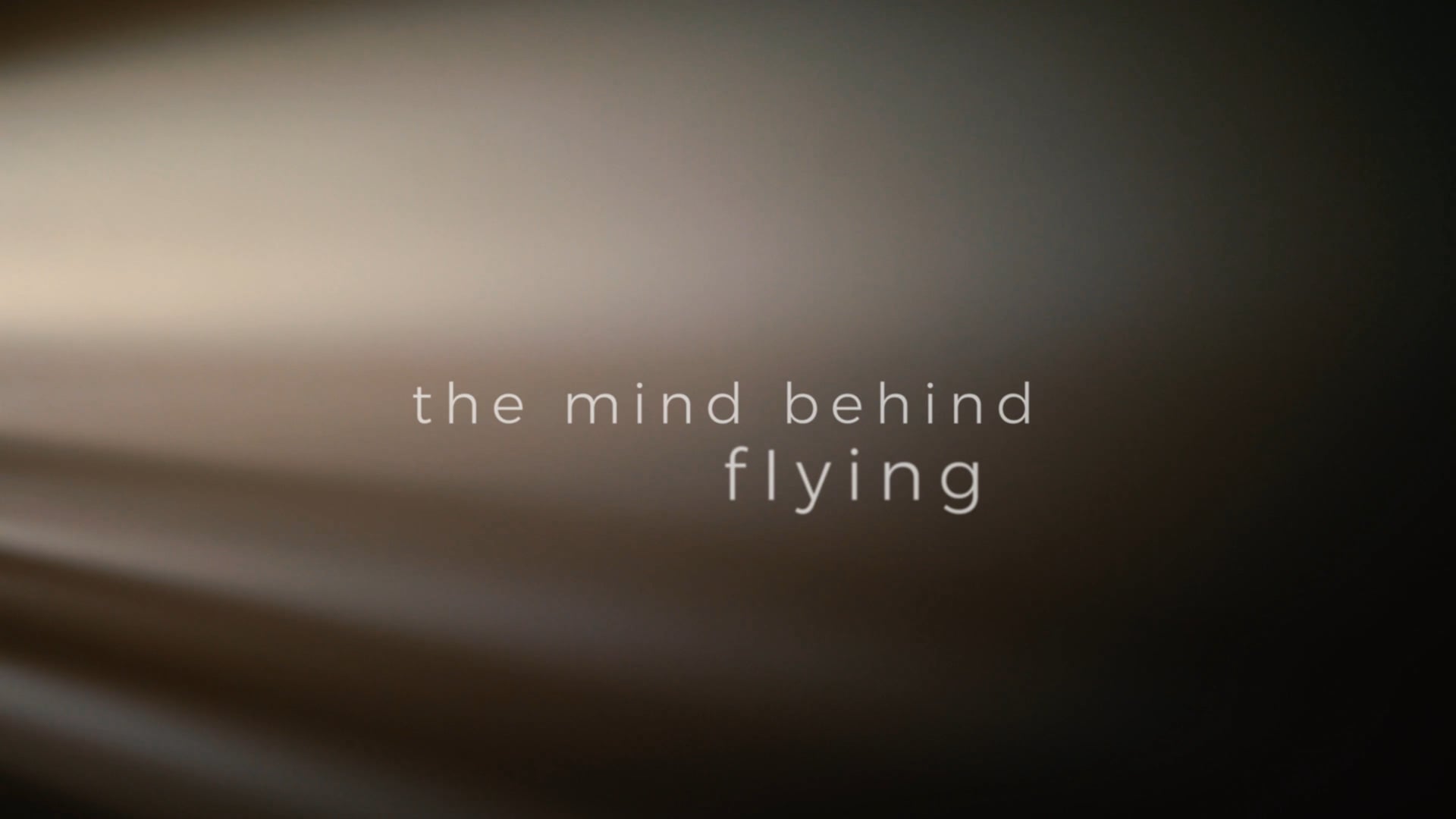 the mind behind flying